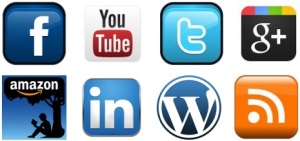 custom social media icons widget
